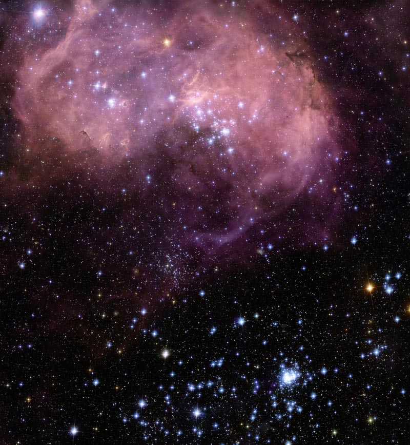 Hubble Captures Bubbles And Baby Stars NASA Goddard Hubble Captures Bubbles And Baby Stars
